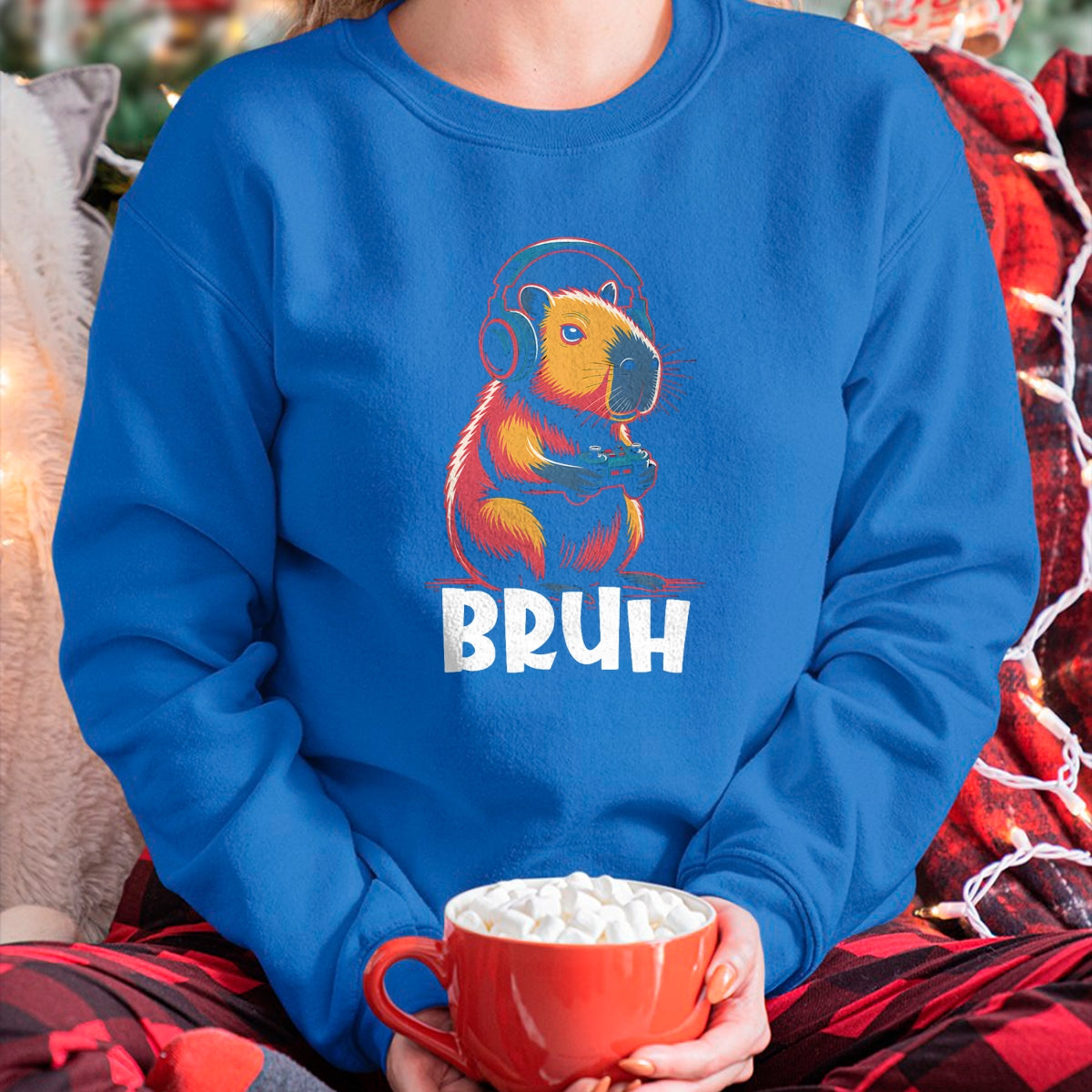 Cute Capybara Shirt, Funny Capybara UnisexT-Shirt/Hoodie/Sweatshirt HLT00 - Bruh Video Games Boys Capybara T-Shirt