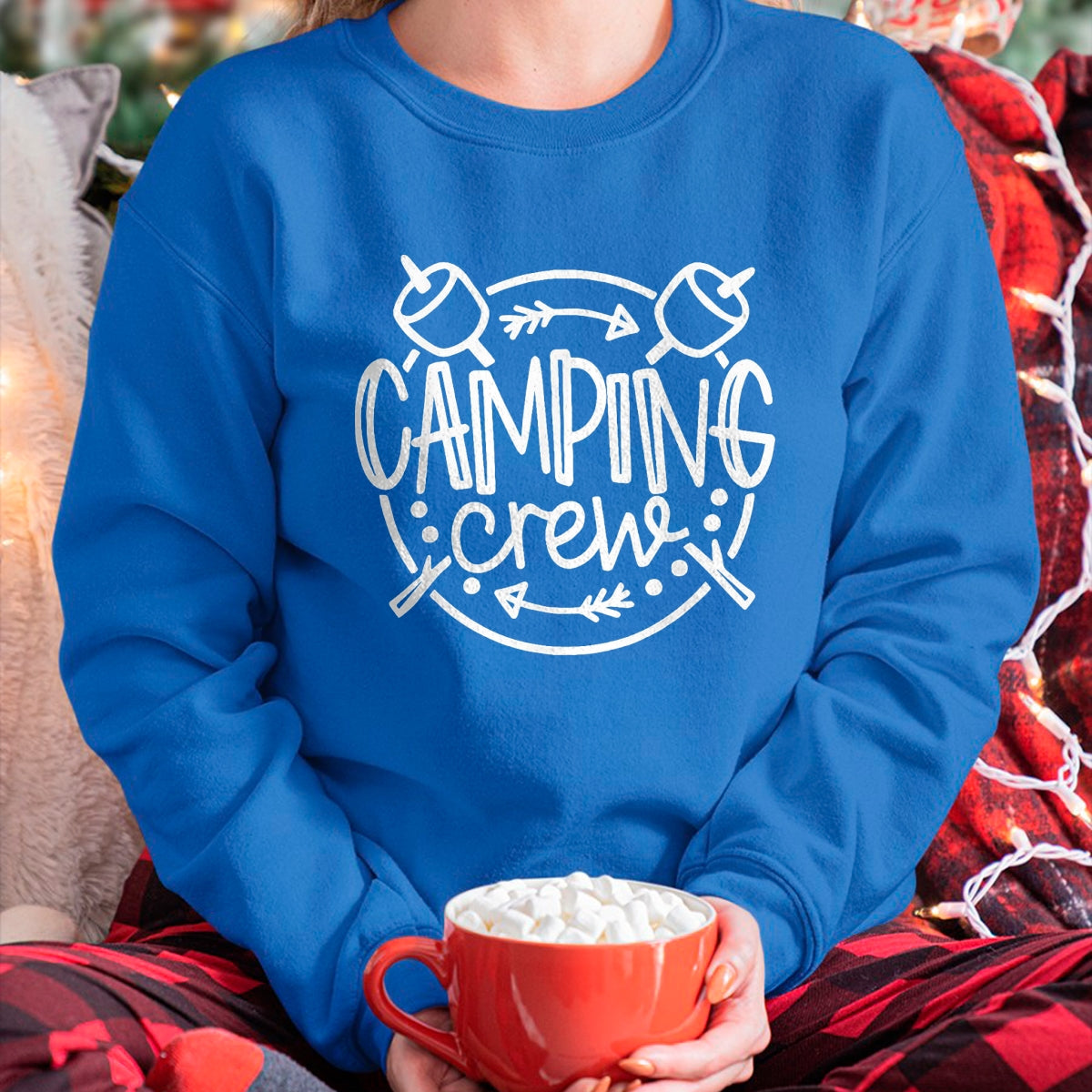 Funny Camping Shirt, Gift For Camping Lover Unisex T-Shirt/Hoodie/Sweatshirt HLT00 - Camping Matching Shirts for Family Camper Group Camping Crew T-Shirt, Women, Black, X-Large
