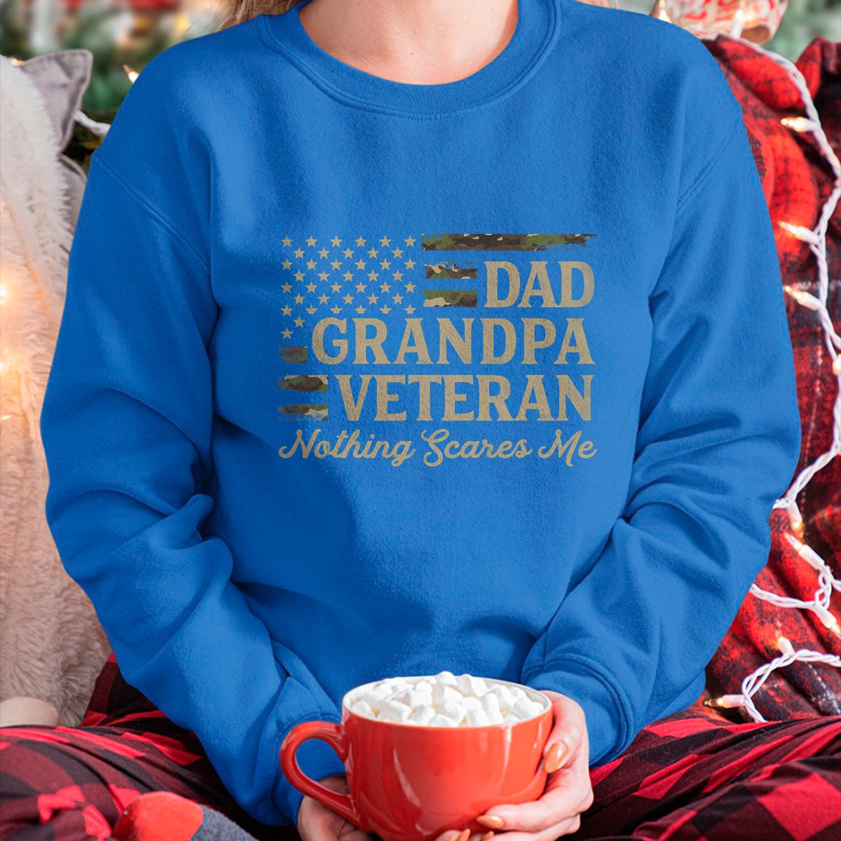 Proud Veteran Shirt, Funny Veteran UnisexT-Shirt/Hoodie/Sweatshirt HLT00 - Dad Grandpa Veteran Camo USA Flag Father_s Day Camourflage T-Shirt
