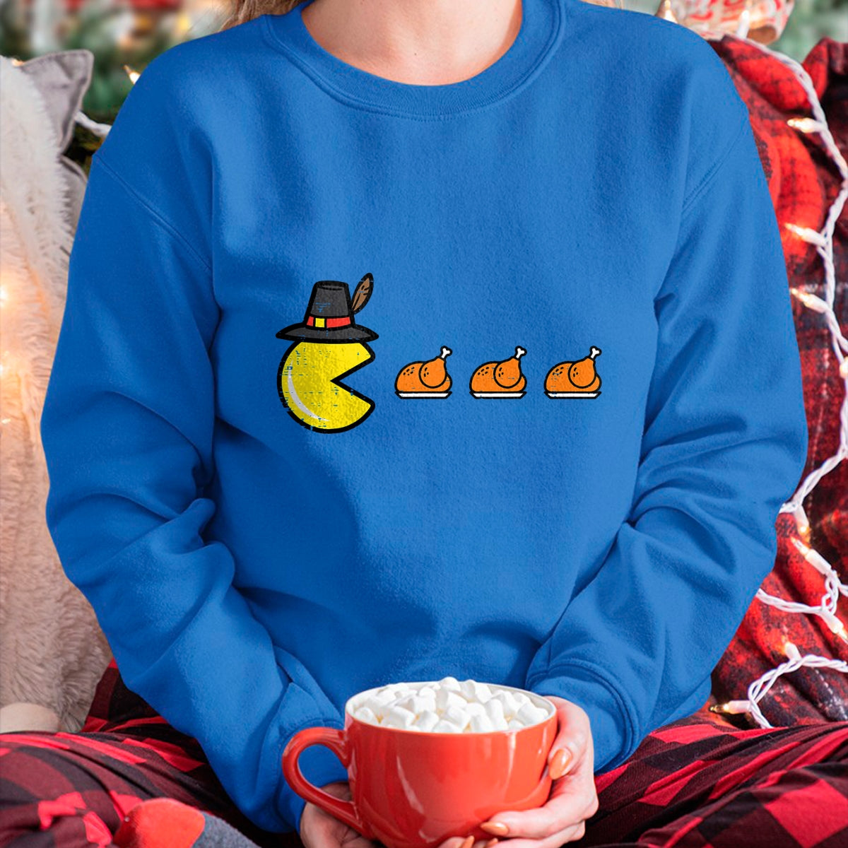 Best Thanksgiving Family Shirt , Funny Thanksgiving UnisexT-Shirt/Hoodie/Sweatshirt HLT00 - Thanksgiving Video Game Eating Turkey Gamer Men Women Kids T-Shirt