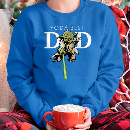 Gift for Dad Shirt, Funny Dad Unisex T-Shirt/Hoodie/Sweatshirt HLT00 – \Star Wars Yoda Lightsaber Best Dad Father_s Day T-Shirt
