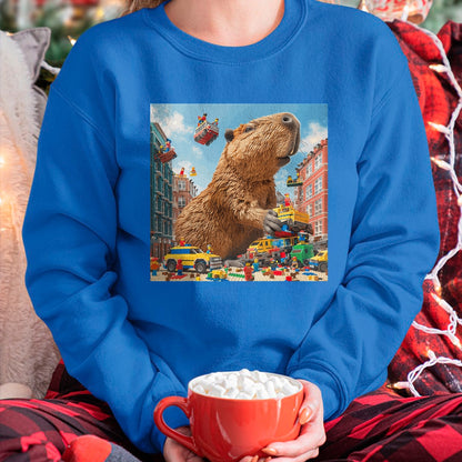 Cute Capybara Shirt, Funny Capybara Unisex T-Shirt/Hoodie/Sweatshirt HLT00 - Funny Graphic Capybara T-Shirt