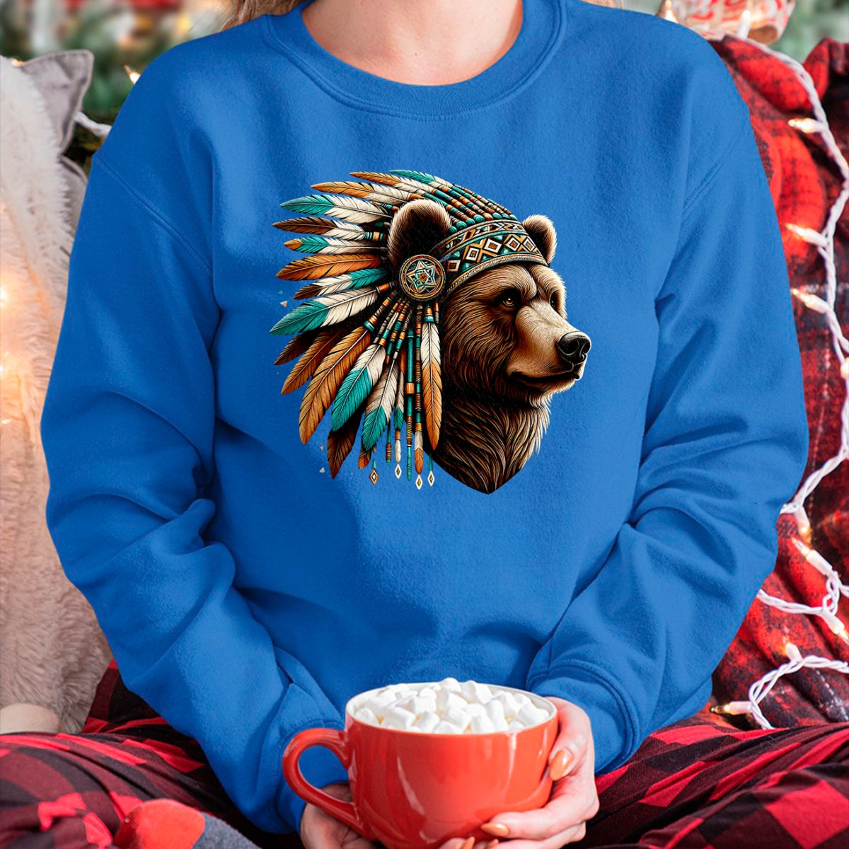 Native American T-Shirts, Vintage Native American Unisex T-Shirt/Hoodie/Sweatshirt HLT00 - Retro Native American Indian Chief Men Women Sitting Bull T-Shirt (1)