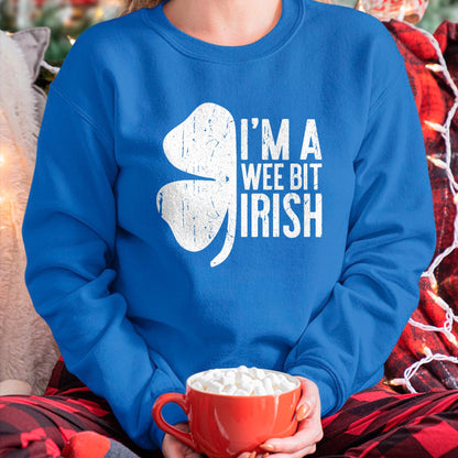 Patrick Day Shirts for Family, Funny Patrick Day shirts, st patrick's day Unisex T-Shirt/Hoodie/Sweatshirt HLT00 - I_m A Wee Bit Irish T-Shirt St Patricks Day Shirt T-Shirt