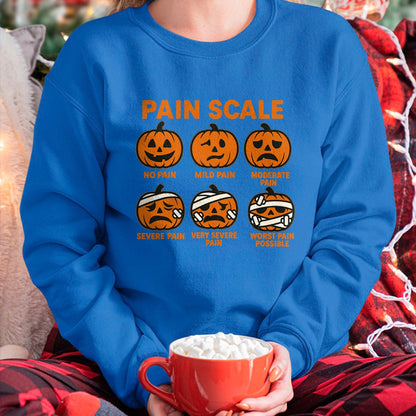Best Doctor Shirt, Funny Doctor UnisexT-Shirt/Hoodie/Sweatshirt HLT00 - Funny Nurse Pain Scale Halloween Medical Staff ER Doctor T-Shirt