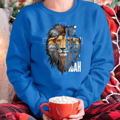 Christian Tee, Christian Faith Unisex T-Shirt/Hoodie/Sweatshirt HLT00 - Christian Religious Jesus The Lion Of Judah Easter Yeshua T-Shirt