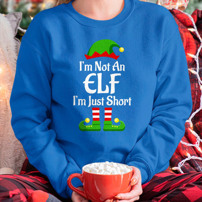 Christmas Shirts for Family, Funny christmas shirts, Christmas Unisex T-Shirt/Hoodie/Sweatshirt HLT00 - I'm Not An Elf Family Christmas Pjs Matching Men Women Kids T-Shirt