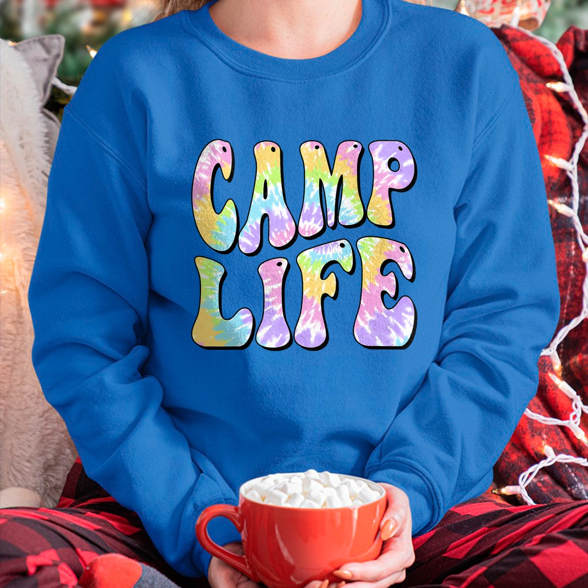 Funny Camping Shirt, Gift For Camping Lover Unisex T-Shirt/Hoodie/Sweatshirt HLT00 - Camping Summer for Girls Summer Camp Tie-Die Retro T-Shirt
