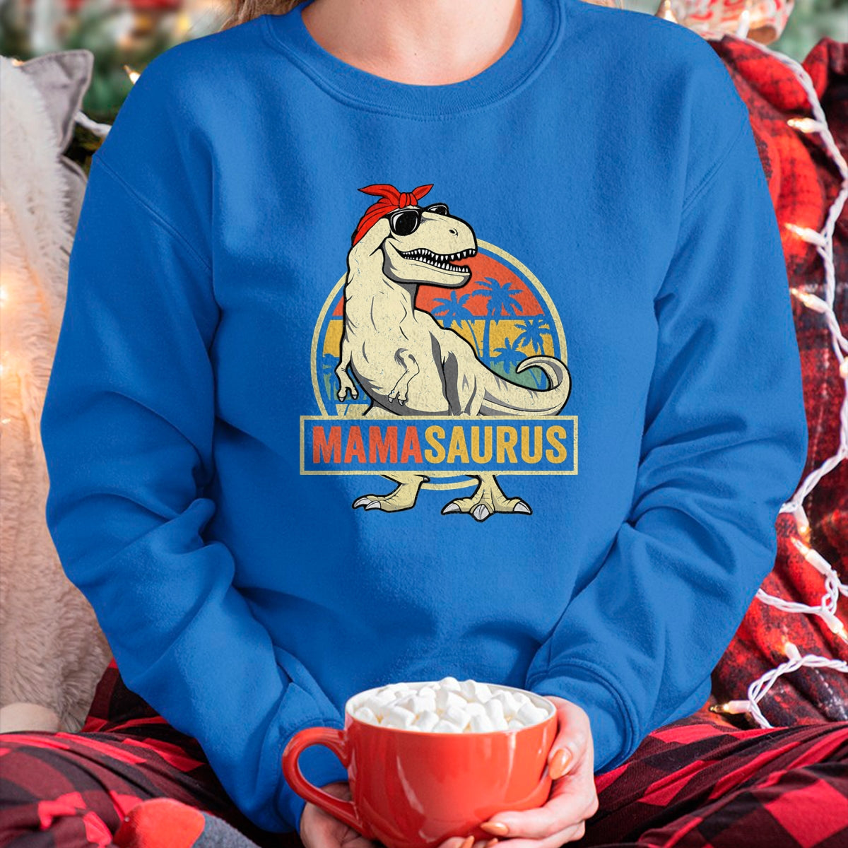 Best Dinosaur Lover Shirt, Funny Dinosaur UnisexT-Shirt/Hoodie/Sweatshirt HLT00 - Mamasaurus T rex Dinosaur Funny Mom Mommy T-Shirt