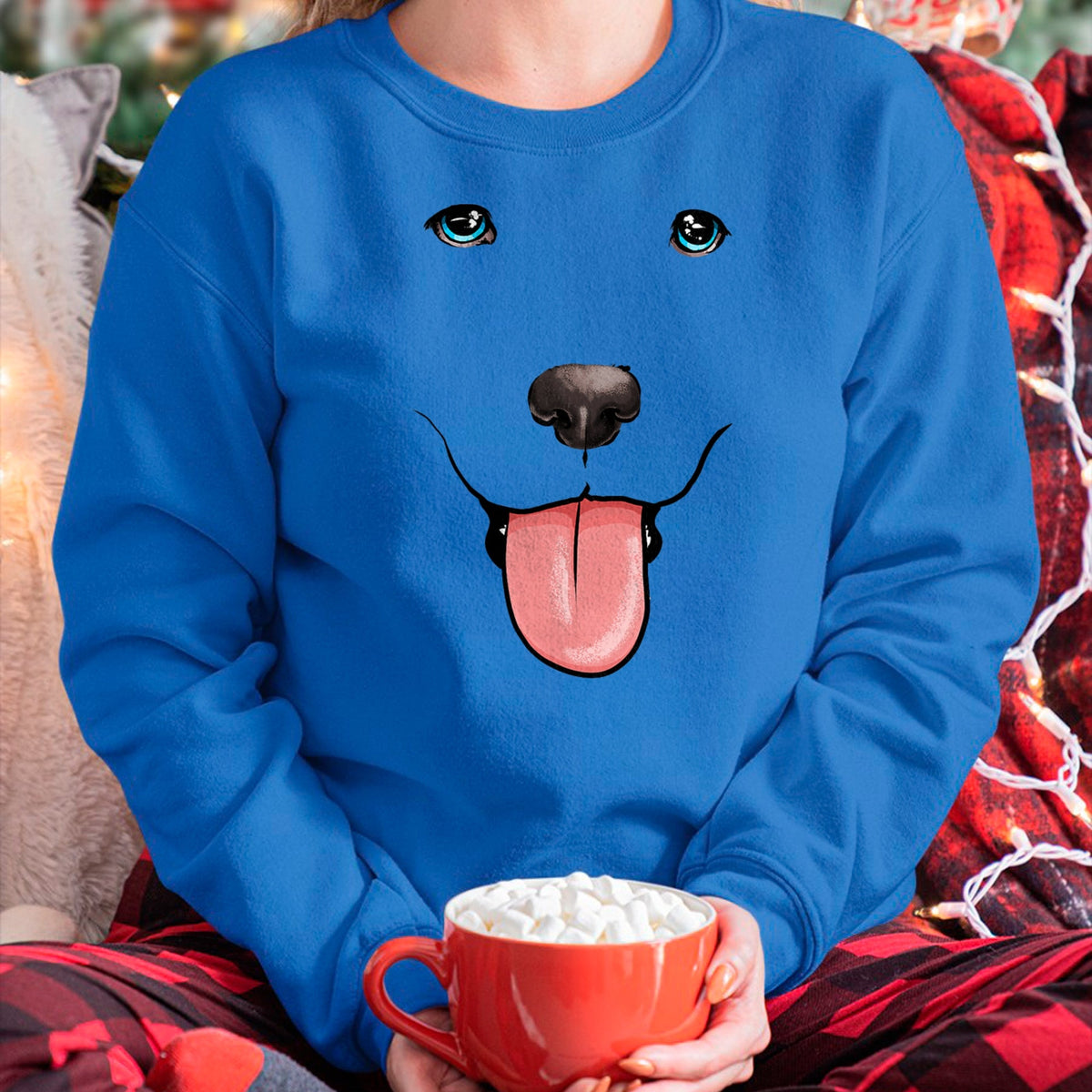 Dog Love Shirt, Dog Lover Gift T-Shirt/Hoodie/Sweatshirt HLT00 - Labrador Face Lab Dog Costume I Love My Labrador T-Shirt