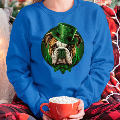 Patrick Day Shirts for Family, Funny Patrick Day shirts, st patrick's day Unisex T-Shirt/Hoodie/Sweatshirt HLT00 - Funny Bulldog Dog St Patricks day irish Saint patrick Day T-Shirt (1)