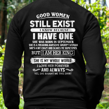SEPTEMBER - GOOD WOMEN STILL EXIST - PERFECT GIFT FROM WIFE, GIRLFRIEND - DTSM09 (SKU12-306-09)