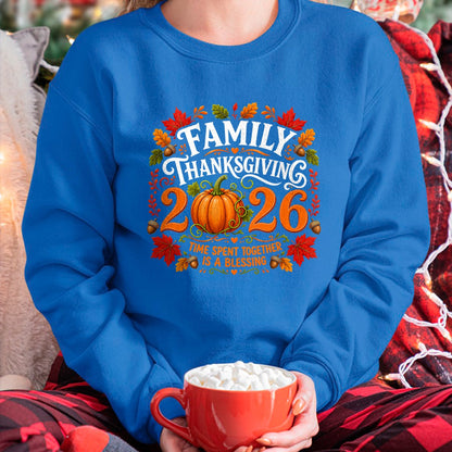 Best Thanksgiving Family Shirt , Funny Thanksgiving UnisexT-Shirt/Hoodie/Sweatshirt HLT00 - Family Thanksgiving 2026 Thanksgiving Crew Matching Group T-Shirt