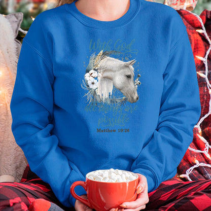 Best Horse Lover Shirt , Funny Horse UnisexT-Shirt/Hoodie/Sweatshirt HLT00 - Horse Flowers Horseback Riding Christian Horse Owner T-Shirt