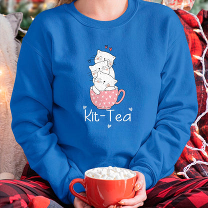 Cat Love Shirt, Funny Cat Lover Gift UnisexT-Shirt/Hoodie/Sweatshirt HLT00 - Kit Tea Gift Cat Lover Gift Funny Animal Love T-Shirt Cool T-Shirt