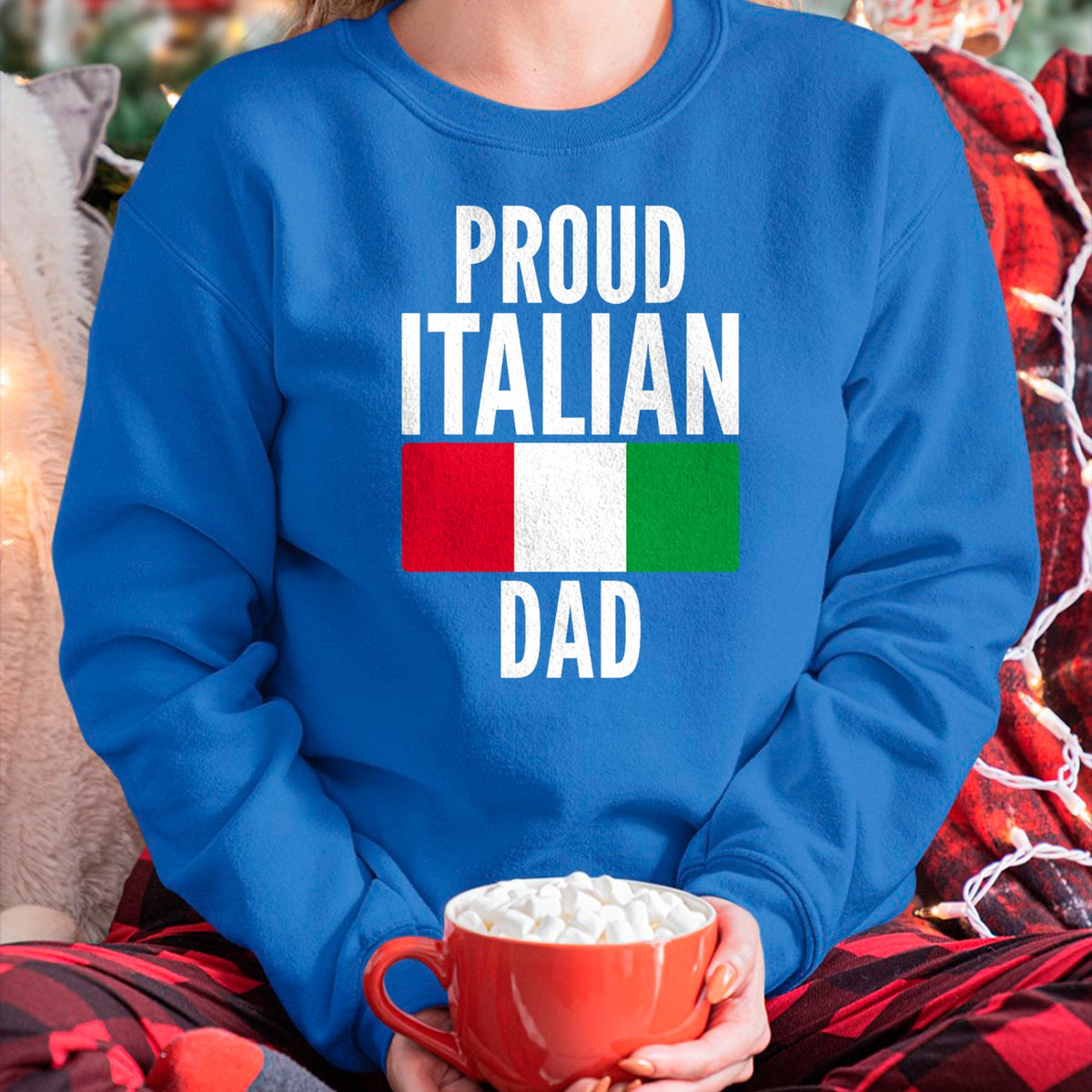Gift for Dad Shirt, Funny Dad Unisex T-Shirt/Hoodie/Sweatshirt HLT00 – Proud Italian Dad Funny Saying for Italian Fathers T-Shirt