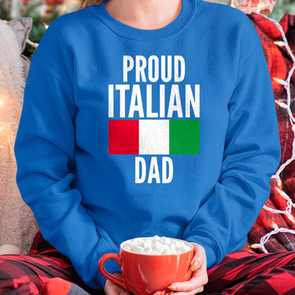 Gift for Dad Shirt, Funny Dad Unisex T-Shirt/Hoodie/Sweatshirt HLT00 – Proud Italian Dad Funny Saying for Italian Fathers T-Shirt