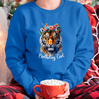 Cat Love Shirt, Funny Cat Lover Gift UnisexT-Shirt/Hoodie/Sweatshirt HLT00 - Tiger Birthday Girl Cute Zoo Themed Party Outfit Safari 6-12 T-Shirt
