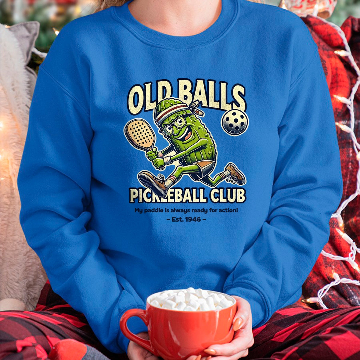 Funny Pickleball Shirt, Pickleball Lover Unisex T-Shirt/Hoodie/Sweatshirt HLT00 - Funny 80th Birthday Pickleball Men Born 1946 Pickle Dad T-Shirt