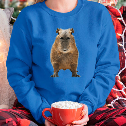 Cute Capybara Shirt, Funny Capybara Unisex T-Shirt/Hoodie/Sweatshirt HLT00 - Capybara Long Sleeve T-Shirt