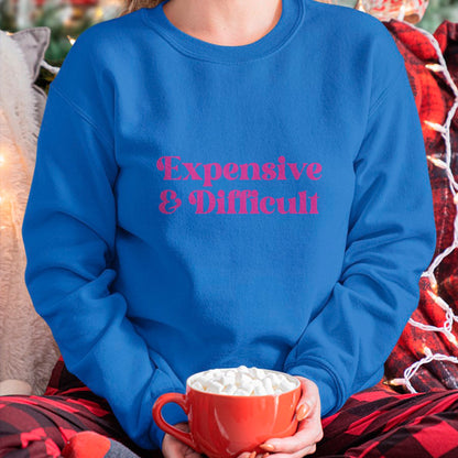 Best Wife Shirt, Wife and Husband Unisex T-Shirt/Hoodie/Sweatshirt HLT00 - Expensive & Difficult Funny Spoiled Self Entitled Brat Girl T-Shirt