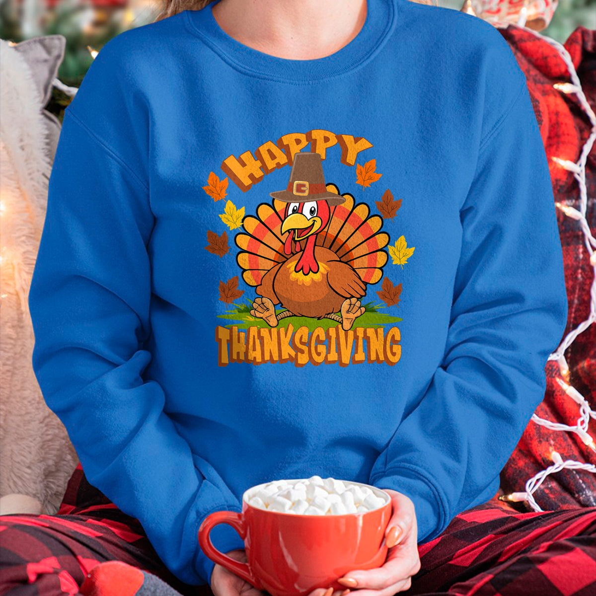 Best Thanksgiving Family Shirt , Funny Thanksgiving UnisexT-Shirt/Hoodie/Sweatshirt HLT00 - Funny Thanksgiving Happy Turkey Family Dinner T-Shirt