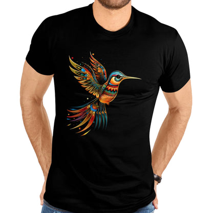 Native American T-Shirts, Vintage Native American Unisex T-Shirt/Hoodie/Sweatshirt HLT00 - Hummingbird Indian Tribal Art Indian Indigenous T-Shirt (1)