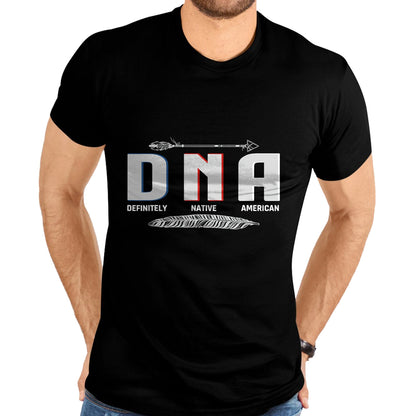 Native American T-Shirts, Vintage Native American Unisex T-Shirt/Hoodie/Sweatshirt HLT00 - Native American DNA Native Indian Pride Indigenous T-Shirt (1)