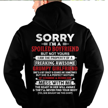 Spoiled Boyfriend - Perfect Gift From Girlfriend - DTSM00 (SKU11-18-00)
