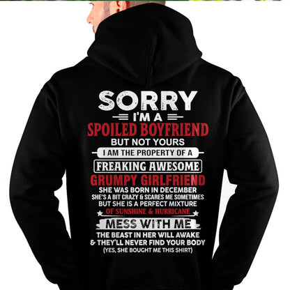 December - Spoiled Boyfriend - Perfect Gift From Girlfriend - DTSM12 (SKU11-18-12)