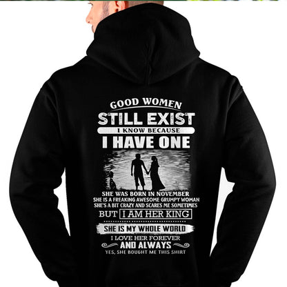 NOVEMBER - GOOD WOMEN STILL EXIST - PERFECT GIFT FROM WIFE, GIRLFRIEND - DTSM11 (SKU2604-293-11)