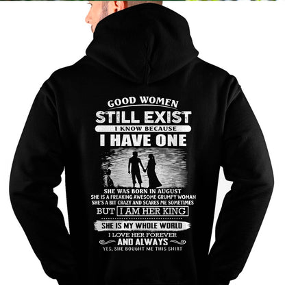 AUGUST - GOOD WOMEN STILL EXIST - PERFECT GIFT FROM WIFE, GIRLFRIEND - DTSM08 (SKU2604-293-08)