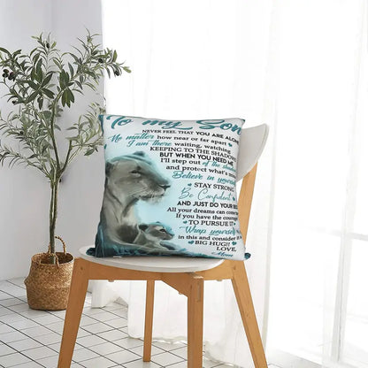 To My Son – A Special Gift from Mom - Pillow