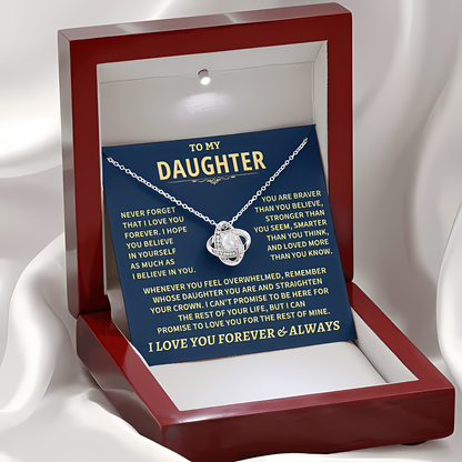 To My Daughter From Dad Necklace