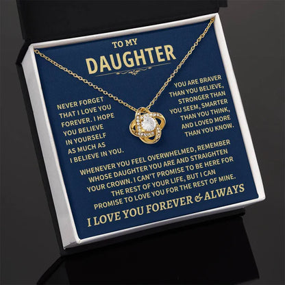 To My Daughter From Dad Necklace