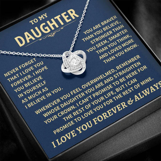 To My Daughter From Dad Necklace