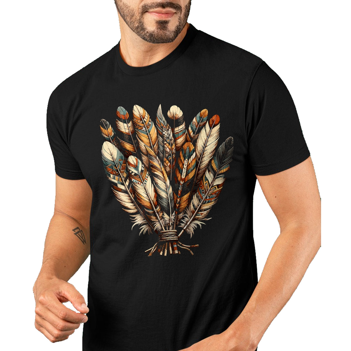 Native American T-Shirts, Vintage Native American Unisex T-Shirt/Hoodie/Sweatshirt HLT00 - Strong Indigenous Woman Native American Indigenous T-Shirt (1)
