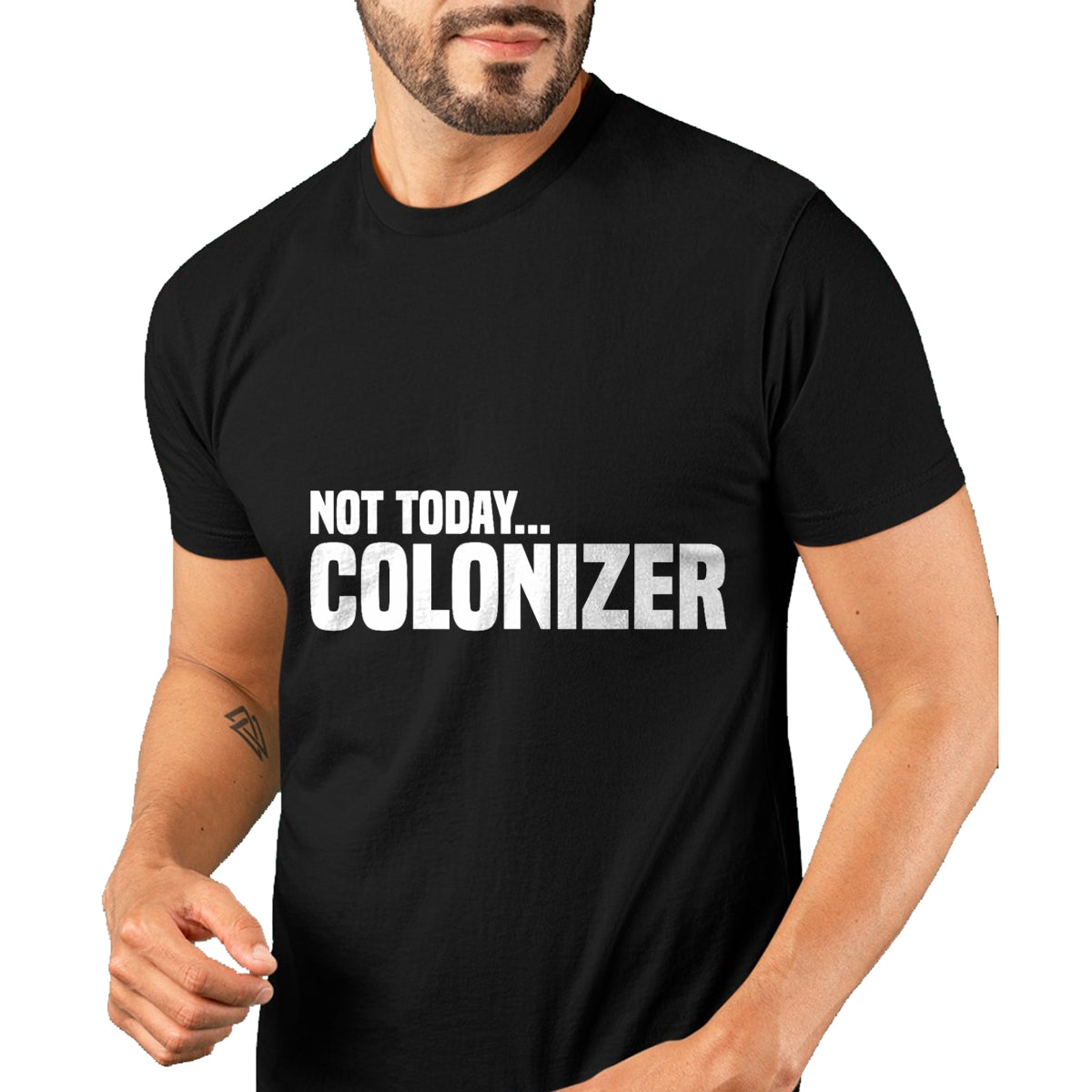Native American T-Shirts, Vintage Native American Unisex T-Shirt/Hoodie/Sweatshirt HLT00 - Not Today Colonizer Native American Indigenous T-Shirt