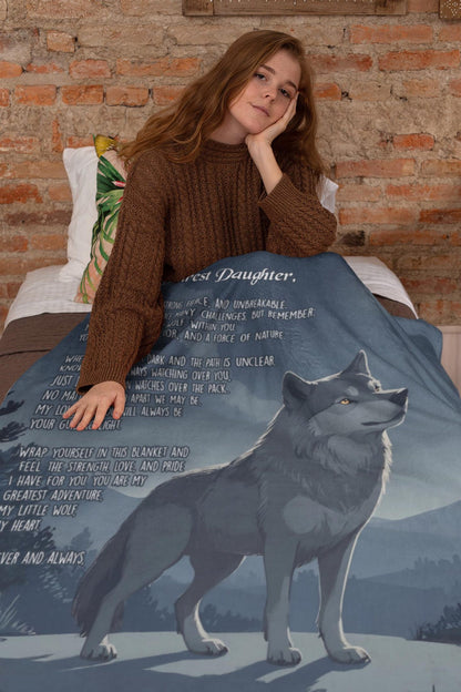 Special Gift For Your Daughter Blanket - From Dad