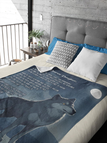 Special Gift For Your Daughter Blanket - From Dad