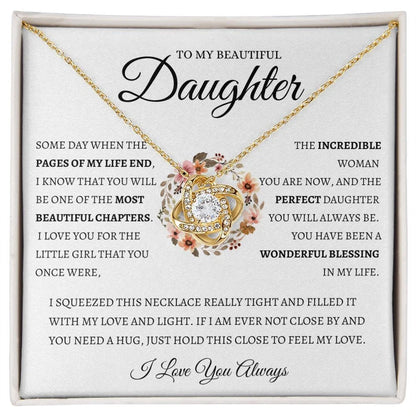 To My Daughter From Dad Necklace