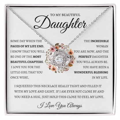 To My Daughter From Dad Necklace