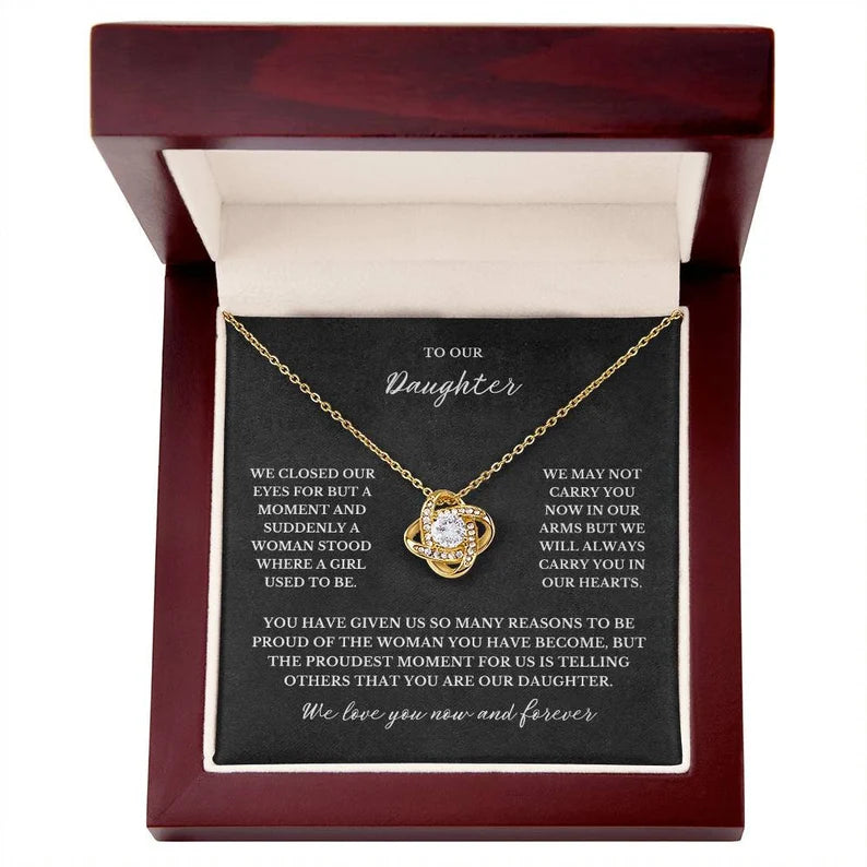 To My Daughter From Dad Necklace