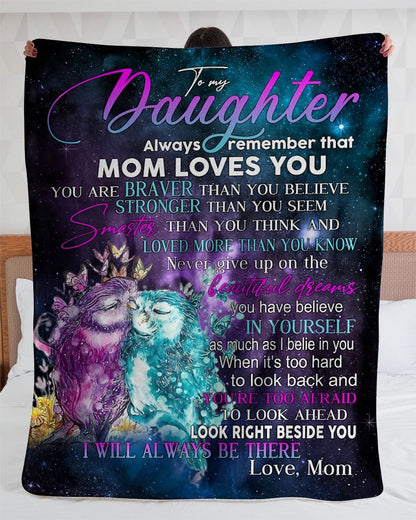 Special gift for your Daughter from Mom Blanket