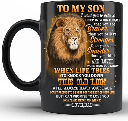 Perfect Birthday or Christmas Gift – To My Daughter from Dad Mug