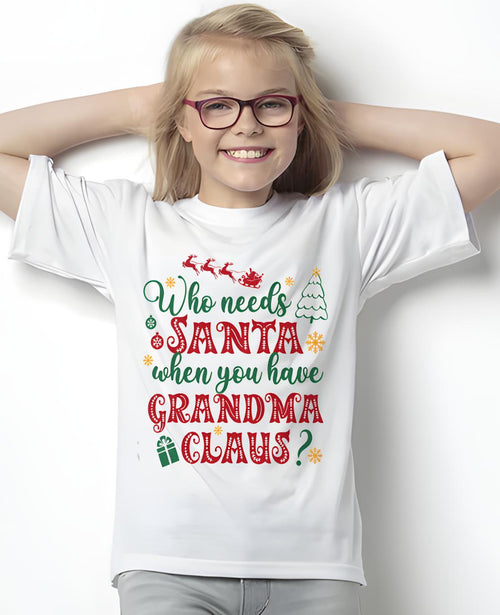 CHRISTMAX T-SHRIT FOR GRANDMA - GIFT FROM GRANDMA - DTSM00