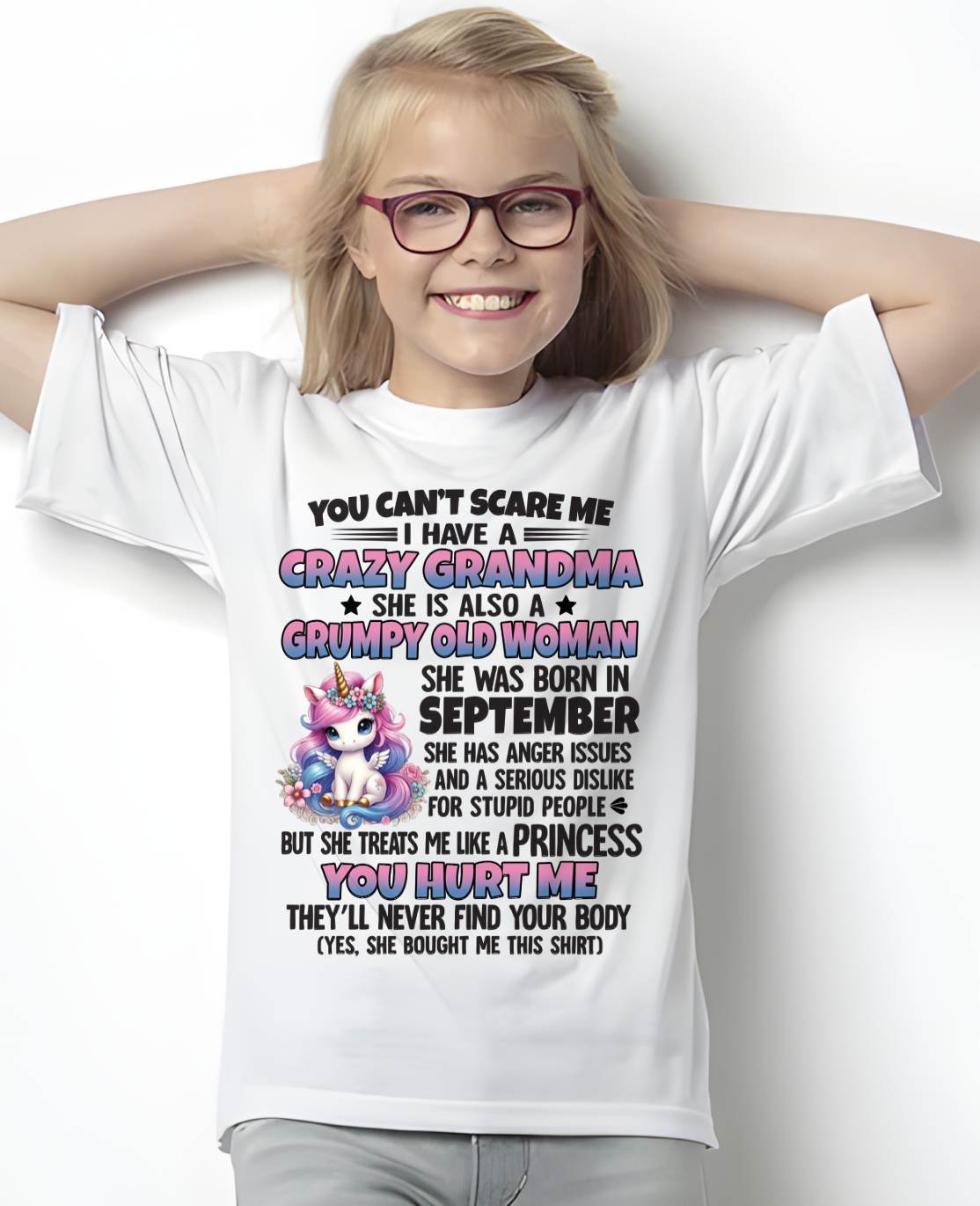 SEPTEMBER - YOU CAN'T SCARE ME - GIFT FROM GRANDMA - NTTD09 (SKU09-106-09)