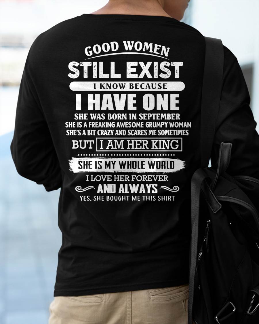 SEPTEMBER - GOOD WOMEN STILL EXIST - PERFECT GIFT FROM WIFE, GIRLFRIEND - DTSM09 (SKU12-306-09)