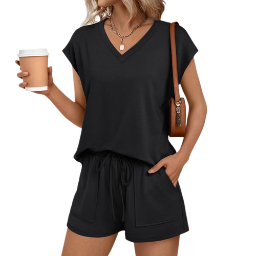V-Neck Lounge Set - W02