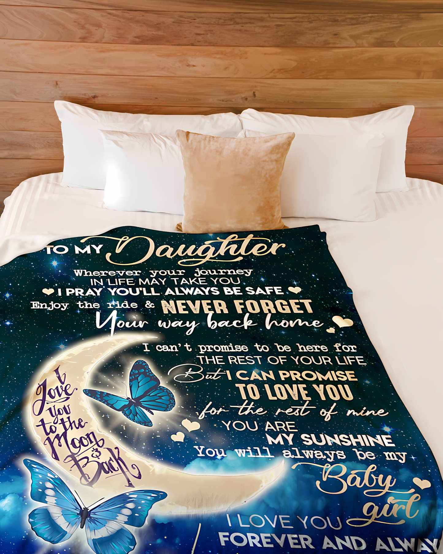 Special Gift For Your Daughter Blanket - From Mom